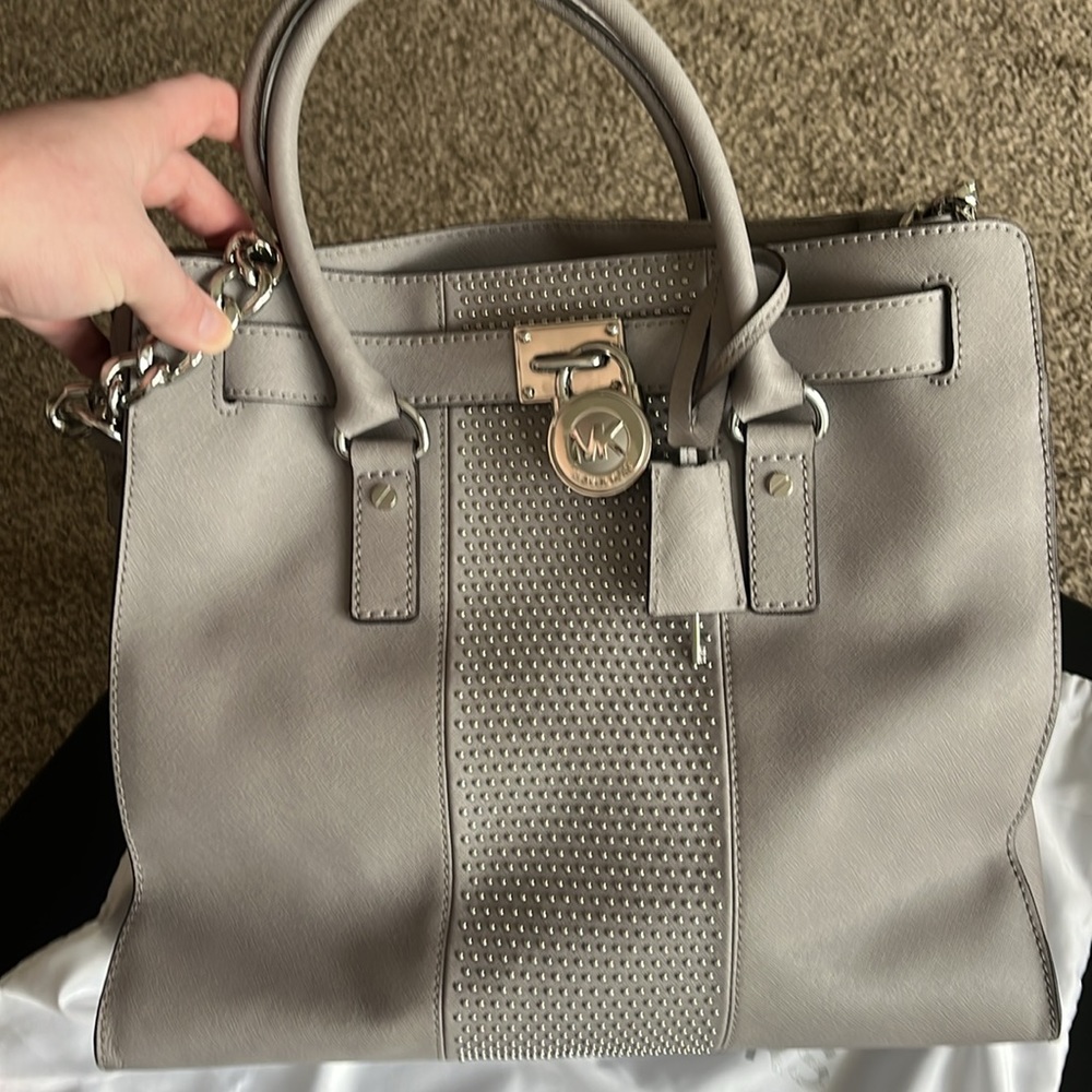 Michael Kors Grey Hamilton Tote